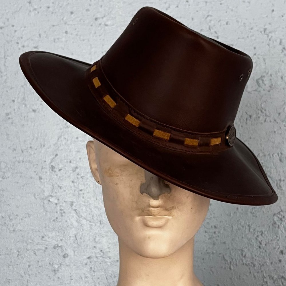 Rogue Full Grain Leather Cowboy Hat